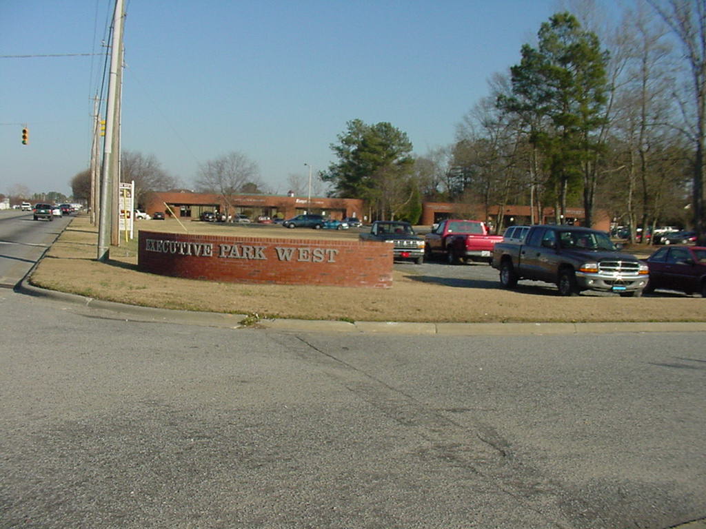 Entrance to the Eastern Regional Center on Executive Park Circle in Greenville, NC 